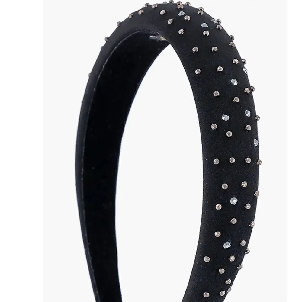 Alexandre de Paris Swarovski crystal headband